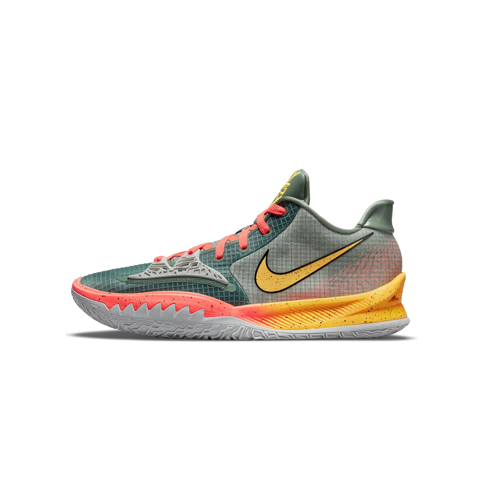 Mens Kyrie Low 4 Shoes Dutch Green Nike оригінал – Купити в Україні – боковий вид