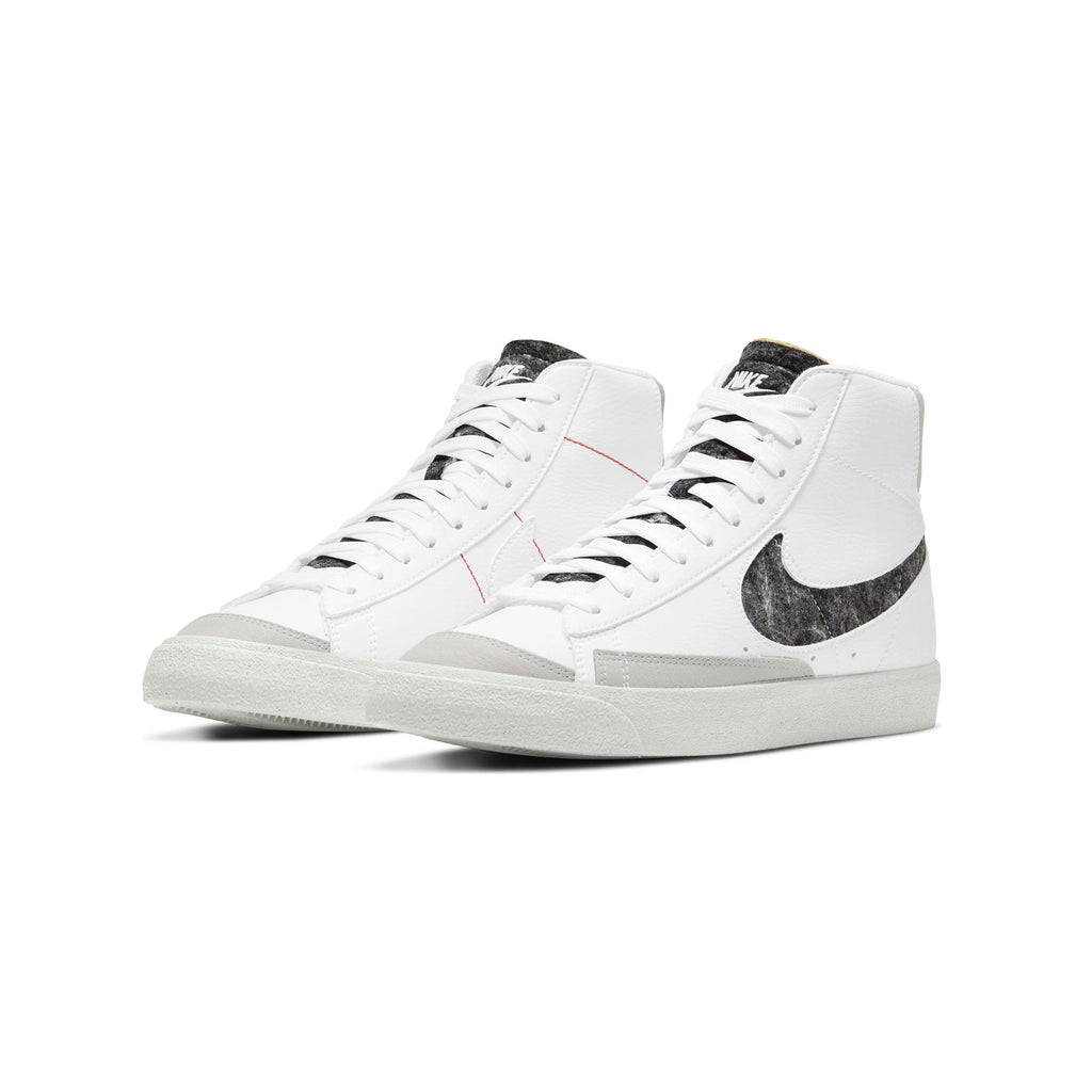 Men Blazer MID 77 Vintage White Smoke Grey Shoes Nike – Гарантія оригінальності – вид ззаду