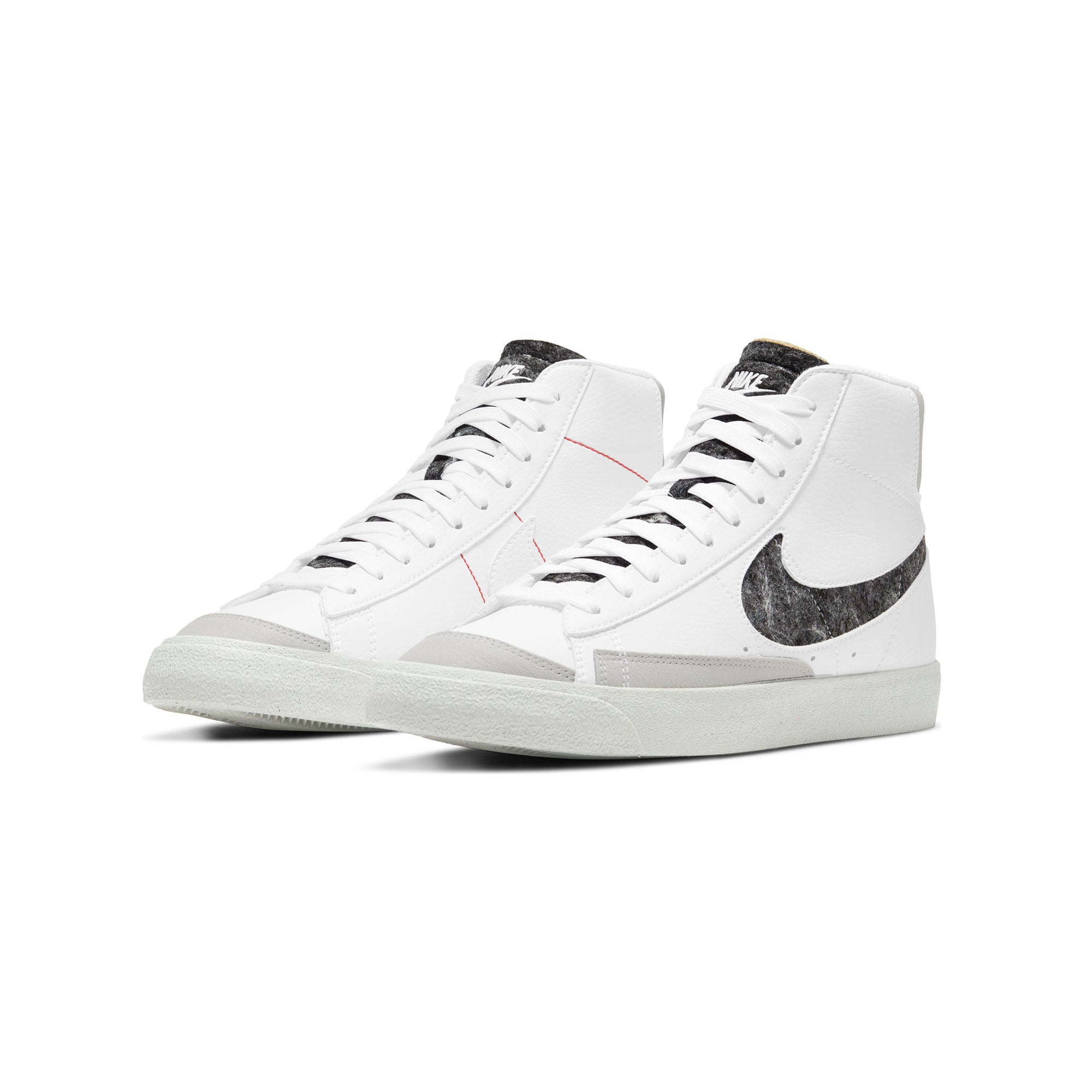 Men Blazer MID 77 Vintage White Smoke Grey Shoes Nike – Гарантія оригінальності – вид ззаду