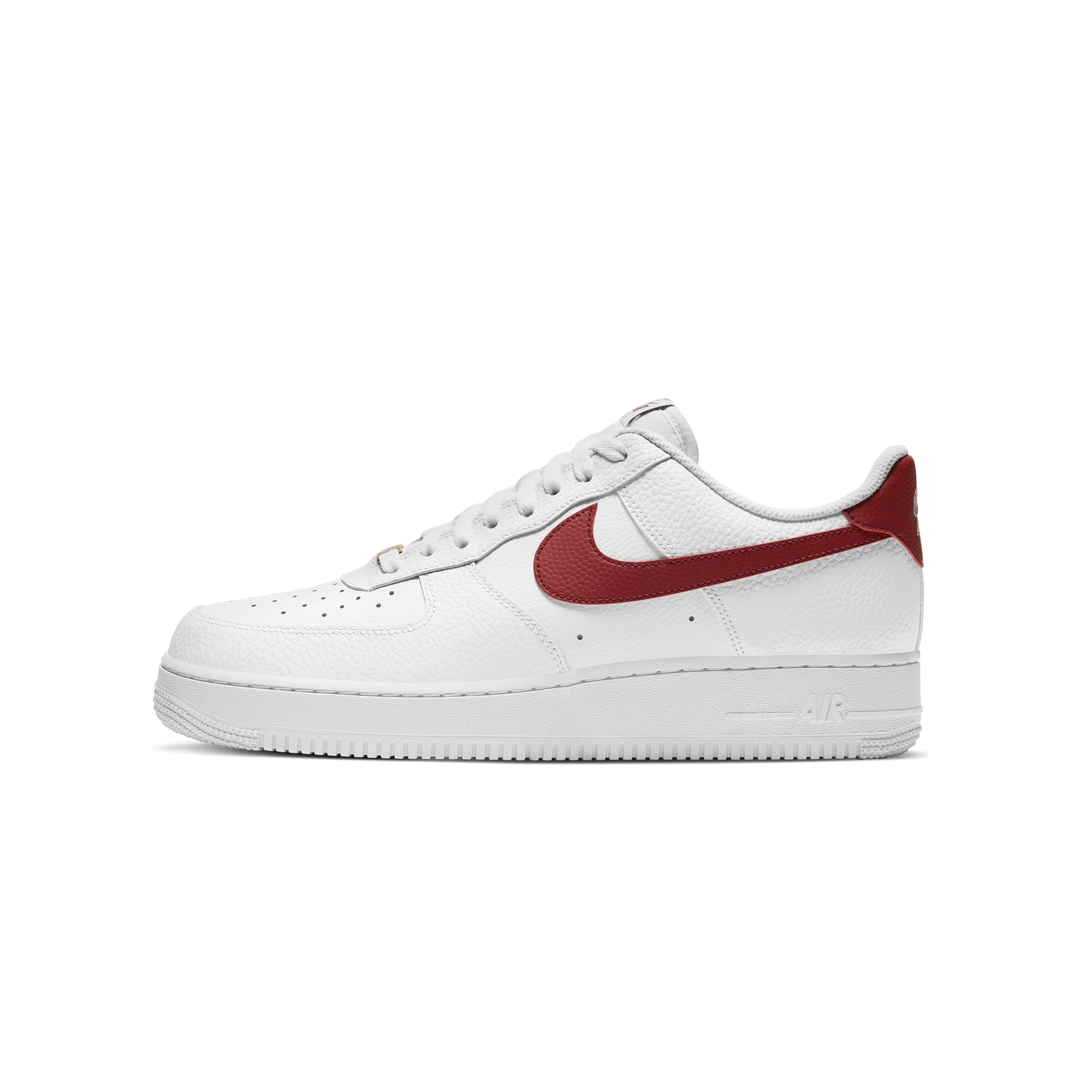 Оригінальна Mens Air Force 1 07 Shoes White Nike – боковий вид
