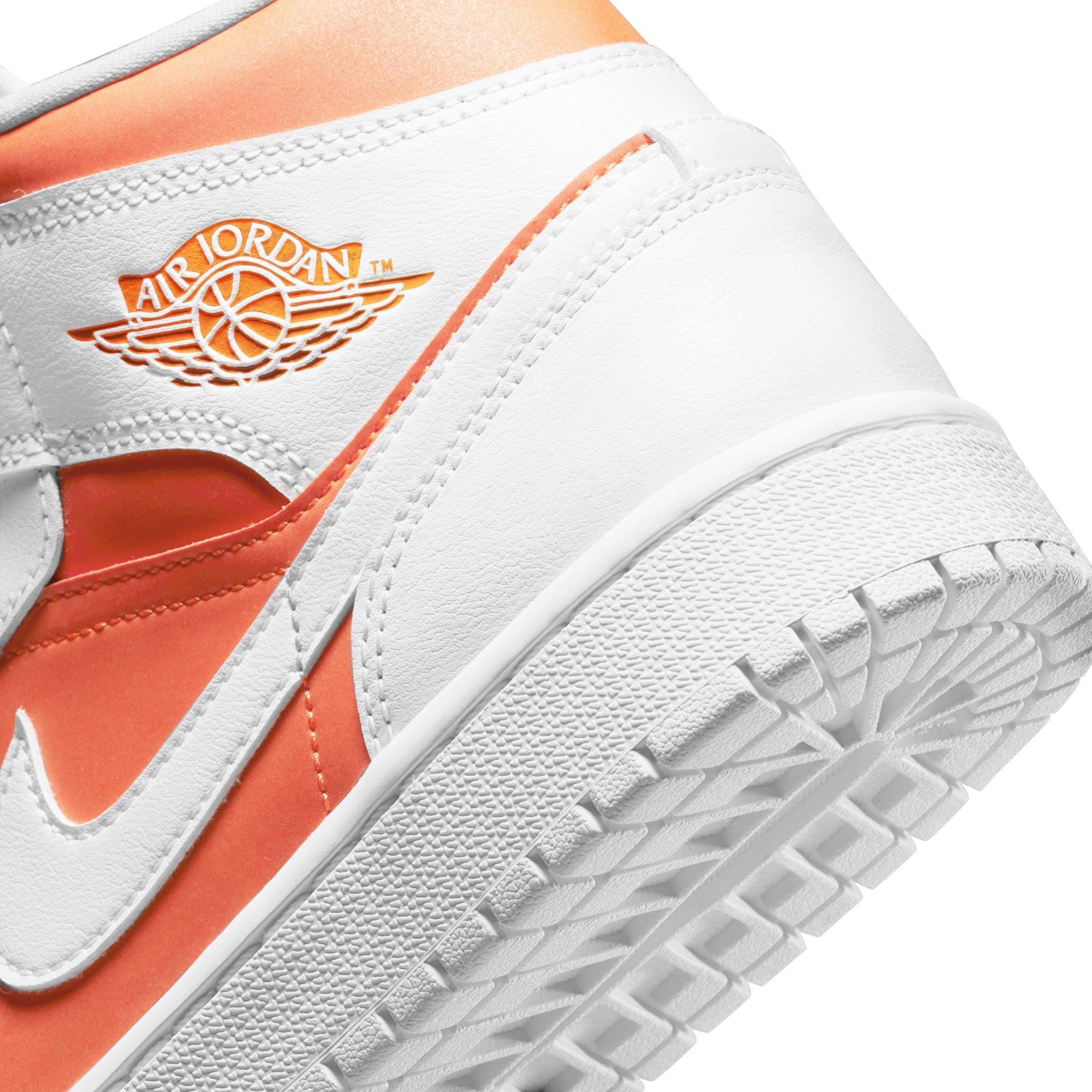 Оригінальна 1 Womens MID Se Shoes Bright Citrus Air jordan – збільшений вид