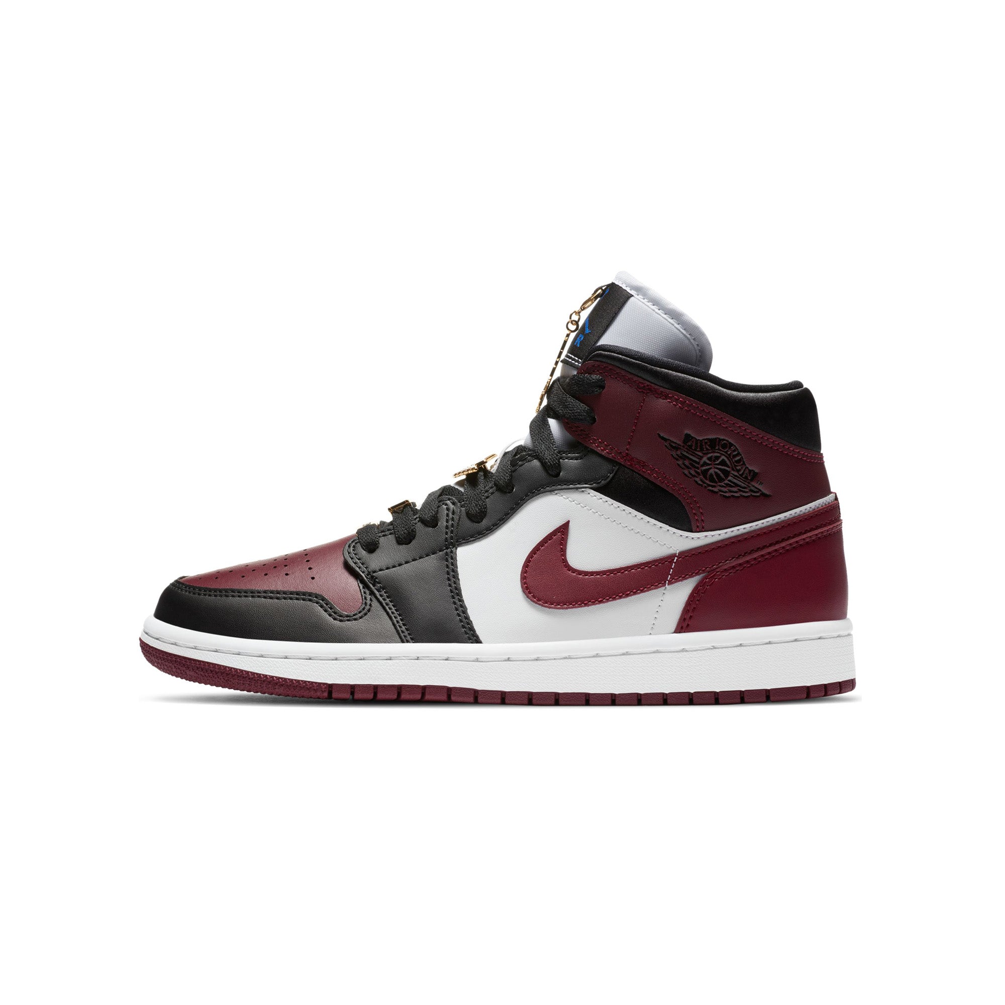 Womens 1 MID Se Fearless Shoes Air jordan – Гарантія оригінальності – боковий вид
