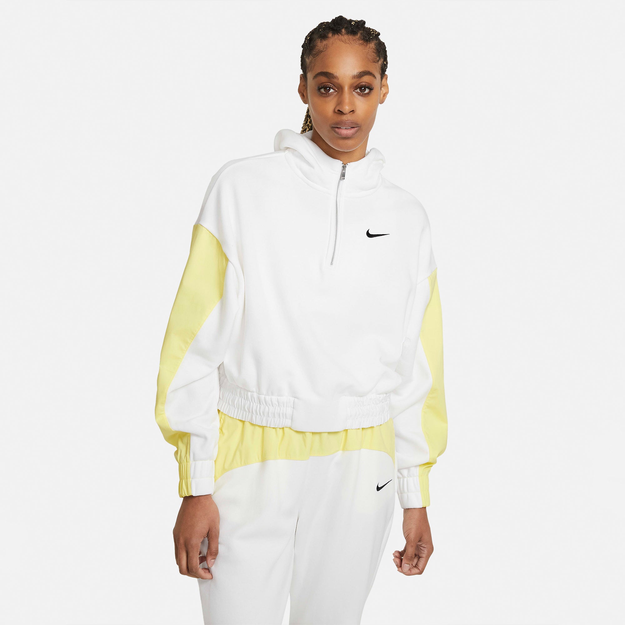Womens Sportswear Icon Clash Hoodie Nike оригінал – Купити в Україні – вид ззаду - NIKE
