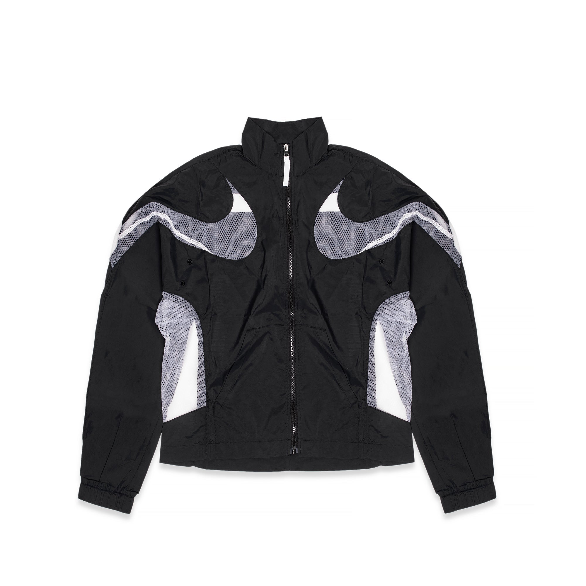 Womens Sportswear Black Jacket Nike оригінал – Купити в Україні – боковий вид - NIKE