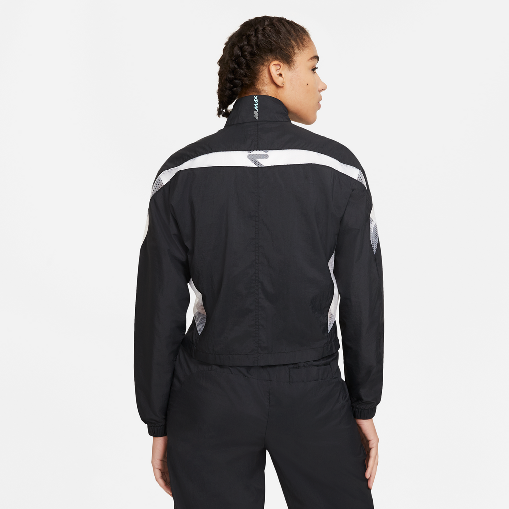 Womens Sportswear Black Jacket Nike оригінал – Купити в Україні – вид ззаду