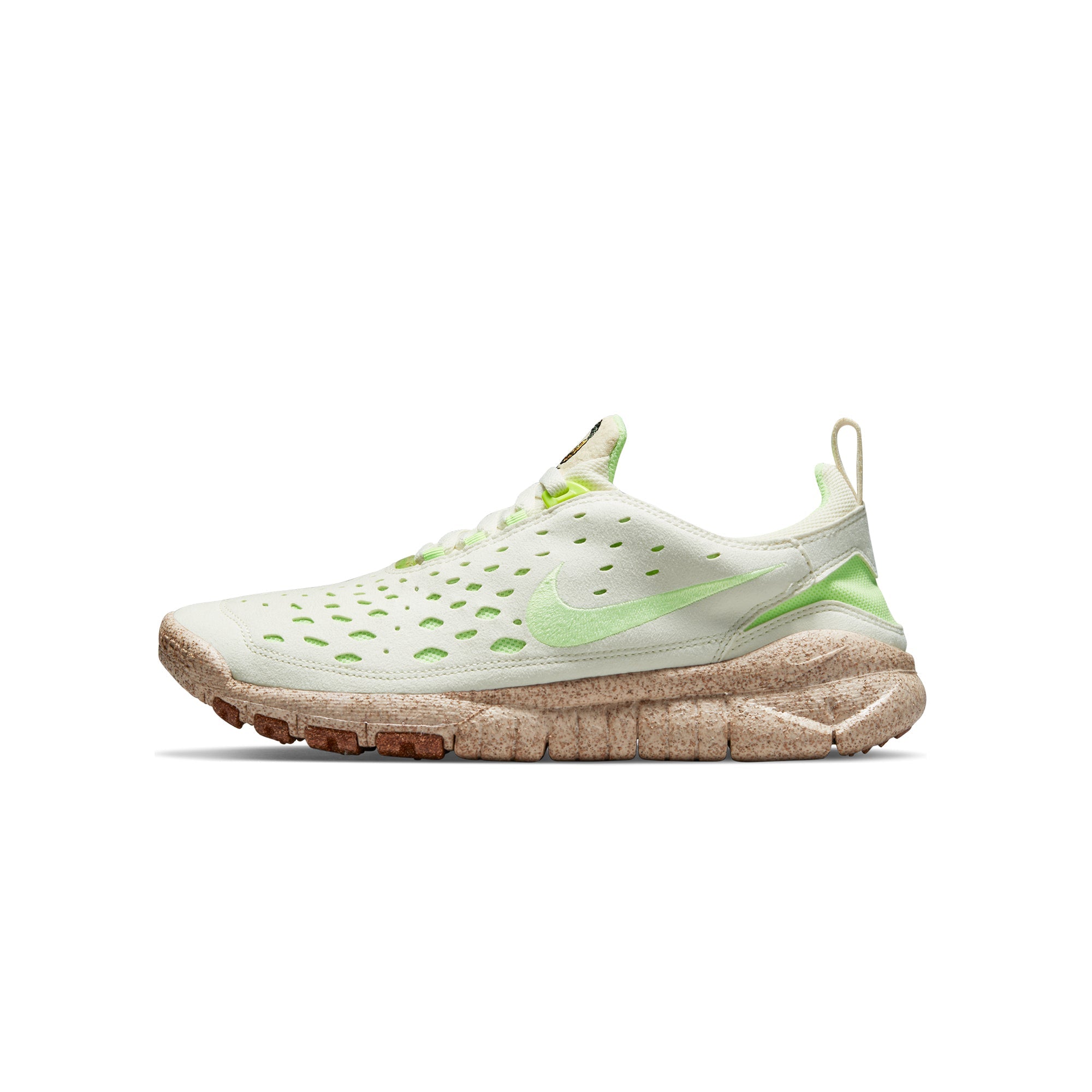Mens Free Run Trail Premium Shoes Coconut Milk Nike – Гарантія оригінальності – боковий вид