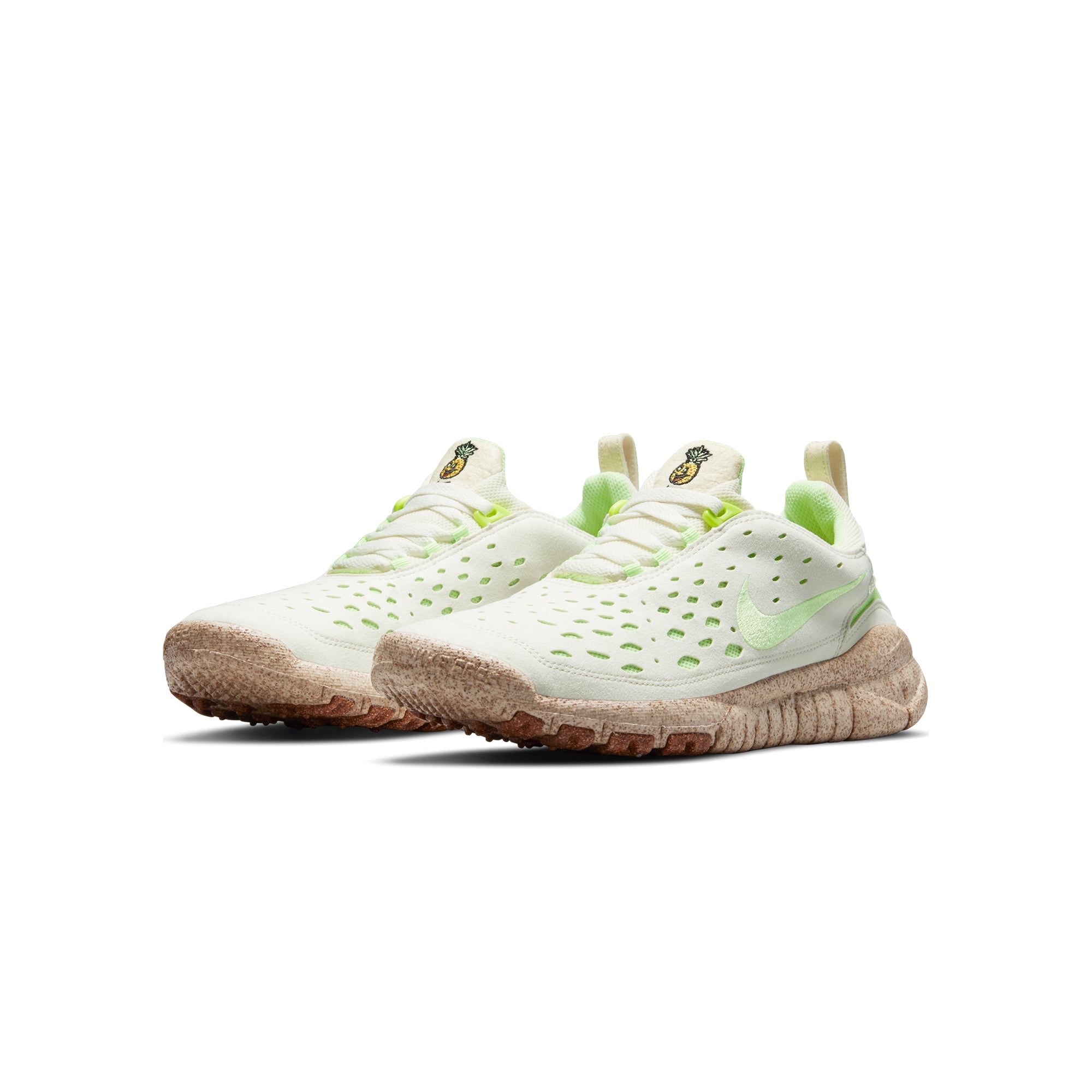 Mens Free Run Trail Premium Shoes Coconut Milk Nike – Гарантія оригінальності – вид ззаду