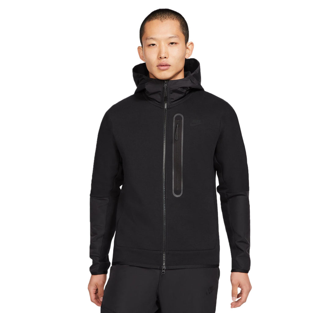 Mens Sportswear Tech Fleece Full Zip Black Hoodie Nike оригінал – Купити в Україні – боковий вид
