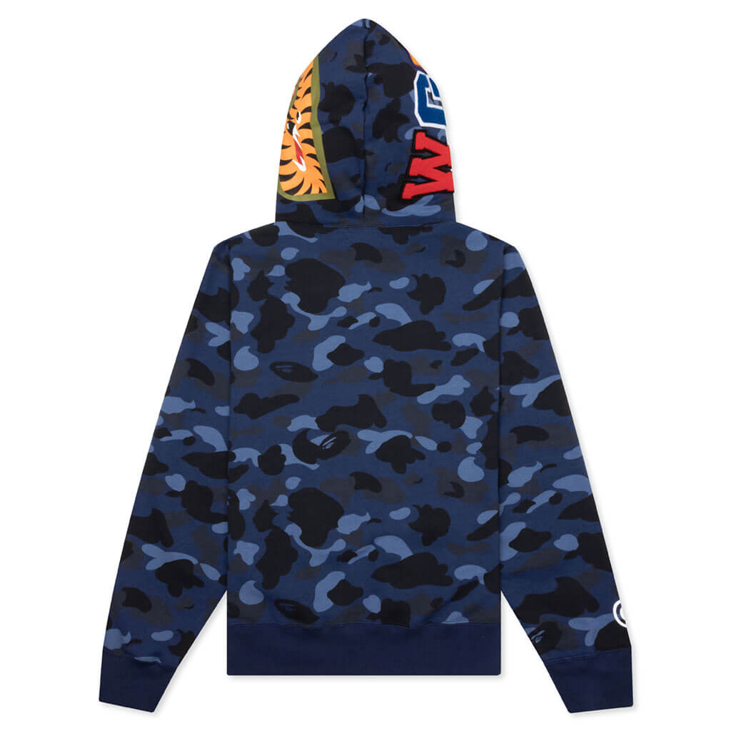 Camo Shark Full Zip Hoodie A bathing ape оригінал – Купити в Україні – вид ззаду
