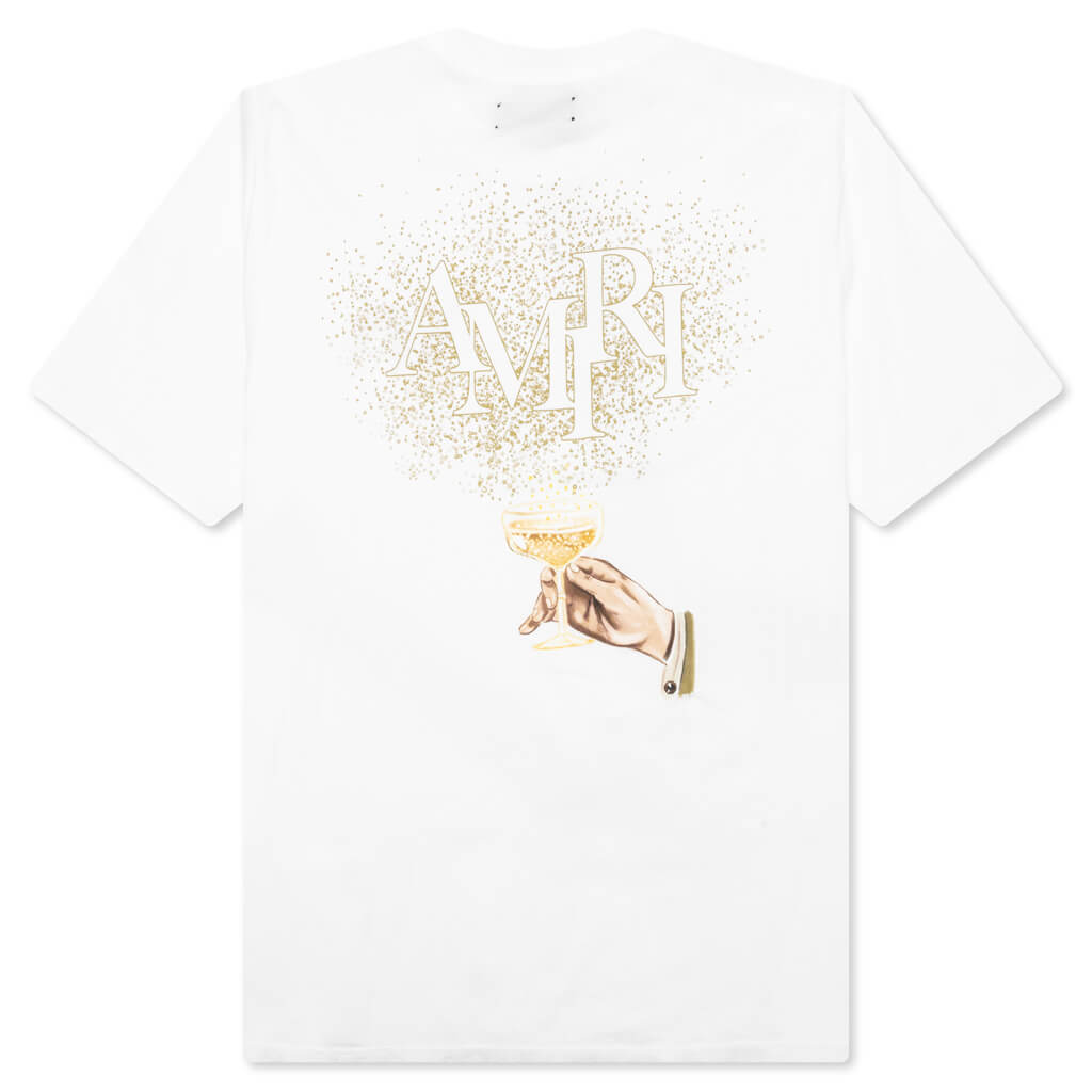 Оригінальна Champagne Tee Amiri – вид ззаду