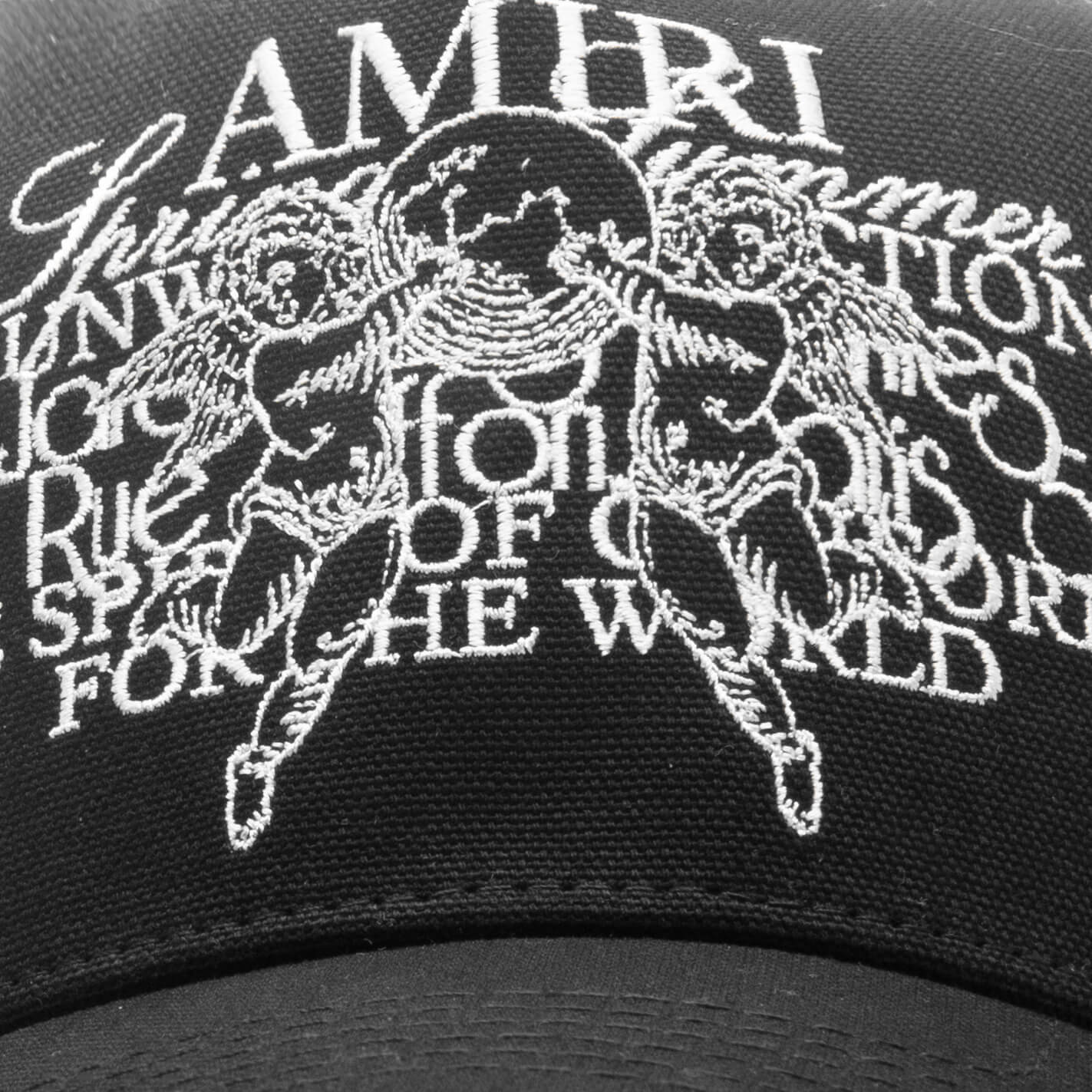 Оригінальна Cherub Trucker Hat Amiri – вид ззаду