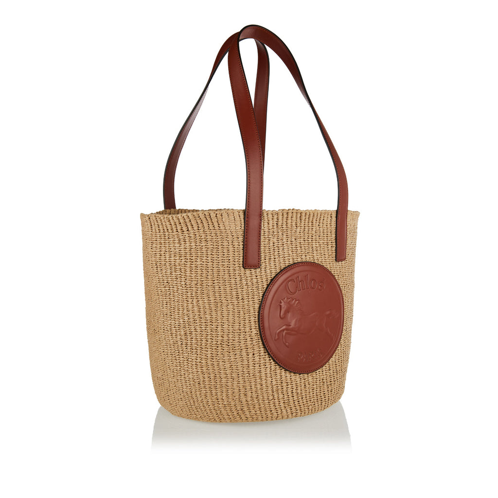 Woody Large Canvas Tote Chloe оригінал – Купити в Україні – вид ззаду