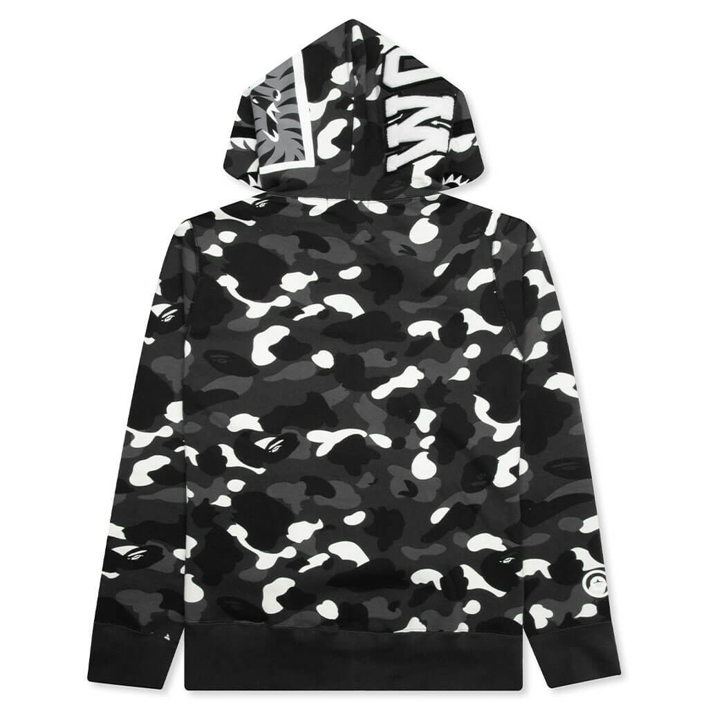 City Camo Shark Full Zip Hoodie A bathing ape оригінал – Купити в Україні – вид ззаду