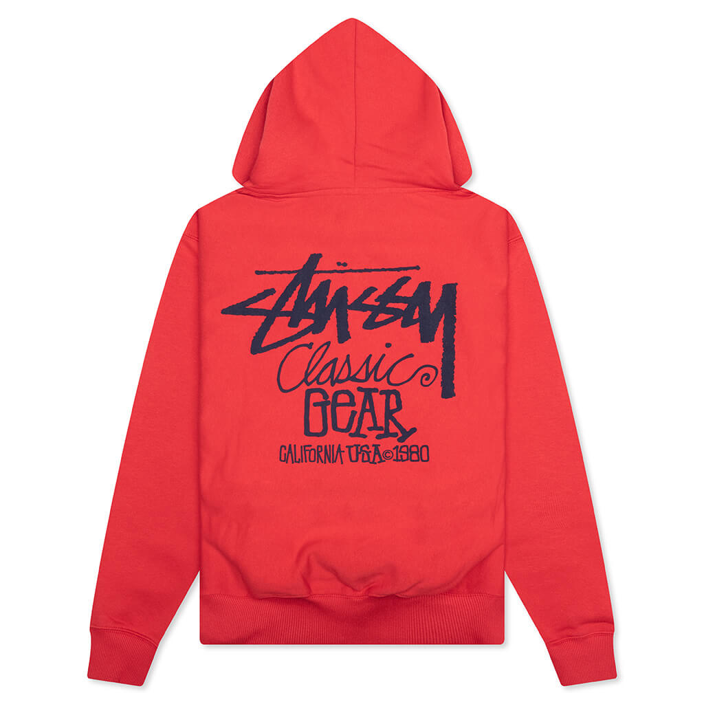 Classic Gear Hoodie Stussy – Гарантія оригінальності – вид ззаду