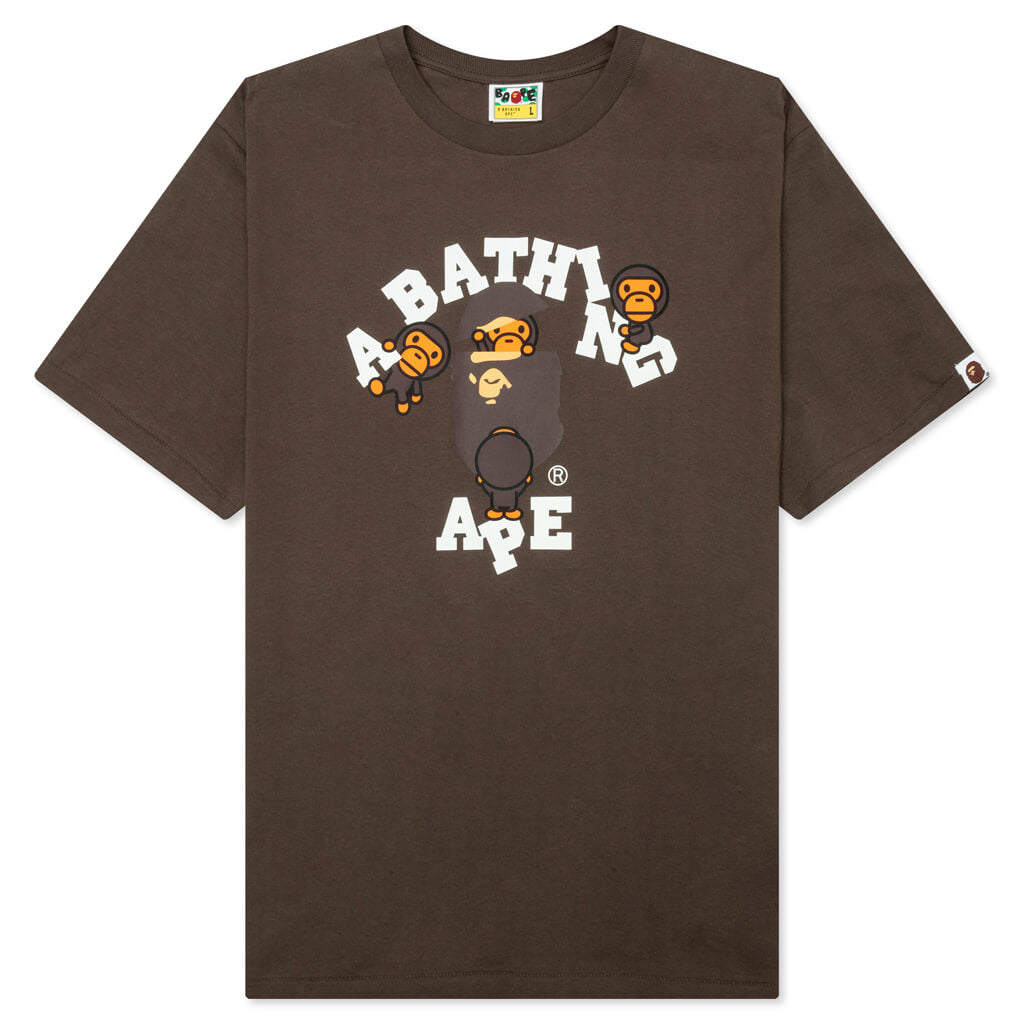 College Milo Tee A bathing ape оригінал – Купити в Україні – боковий вид