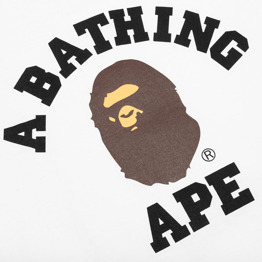 College Tee A bathing ape оригінал – Купити в Україні – детальний вид