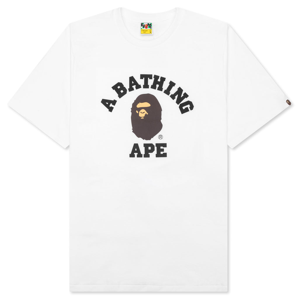 College Tee A bathing ape оригінал – Купити в Україні – боковий вид