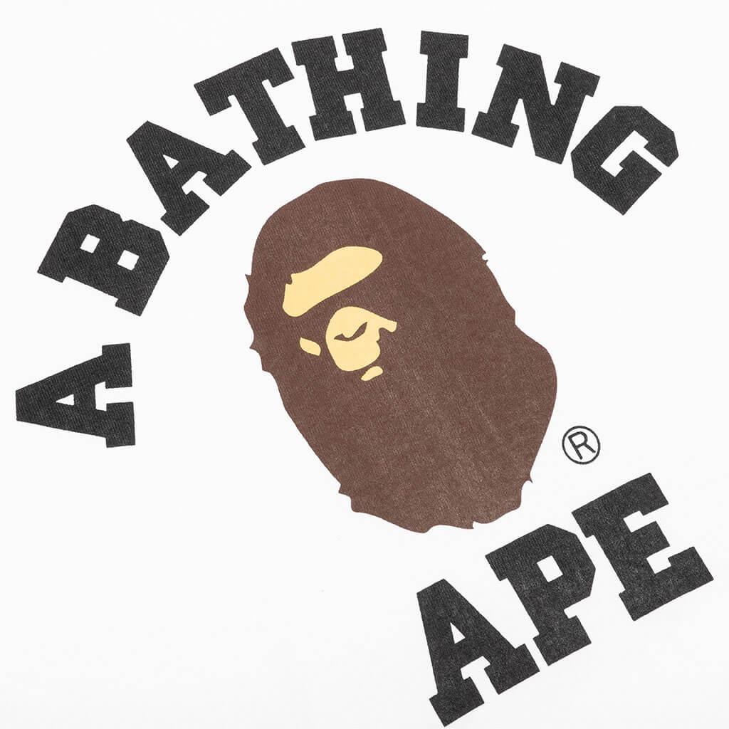 College Tee A bathing ape оригінал – Купити в Україні – детальний вид