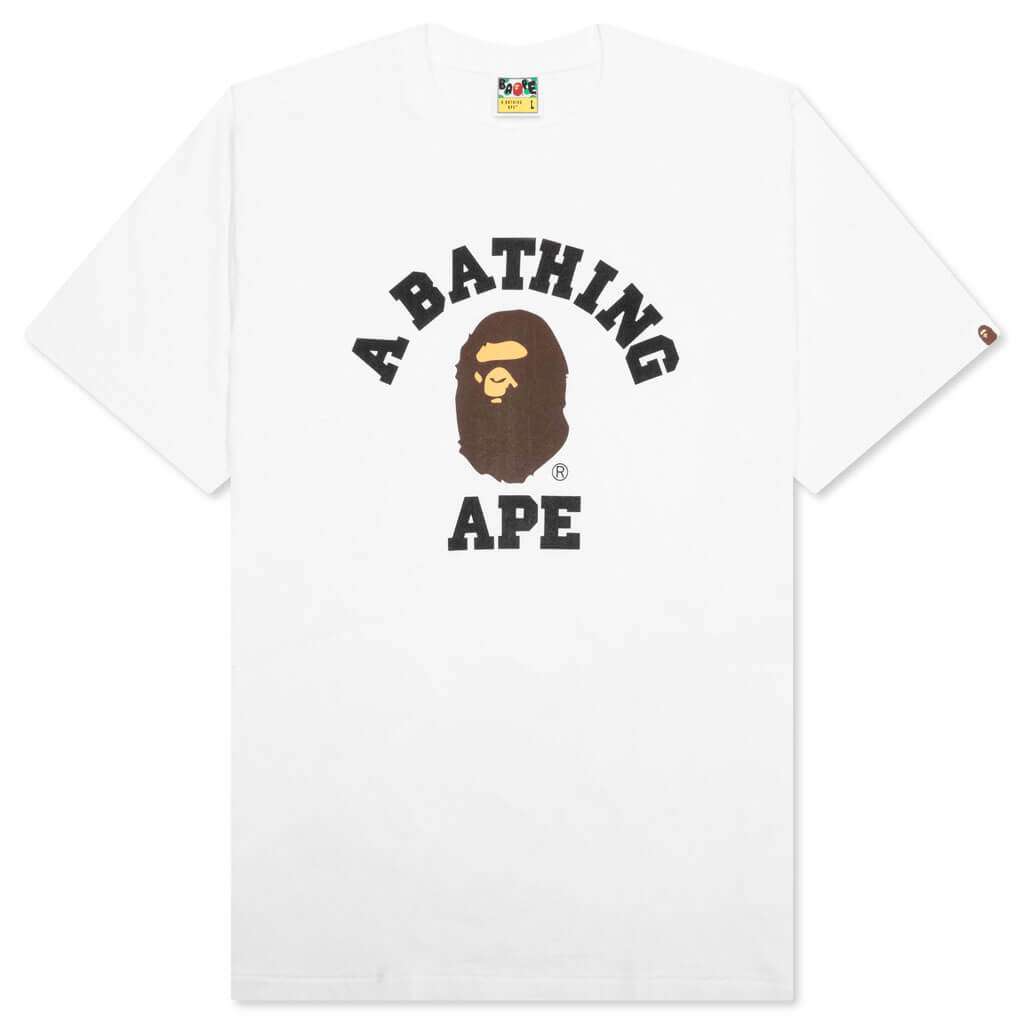 College Tee A bathing ape оригінал – Купити в Україні – боковий вид