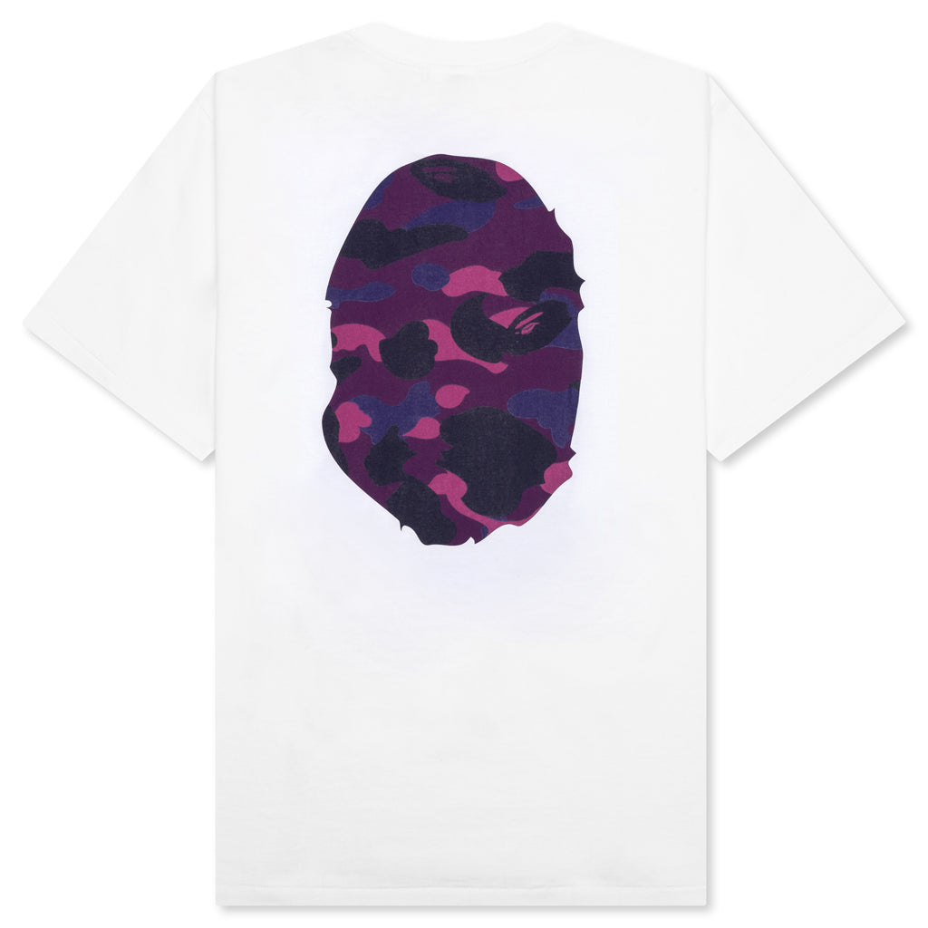 Color Camo Big Ape Head Tee A bathing ape – Гарантія оригінальності – вид ззаду