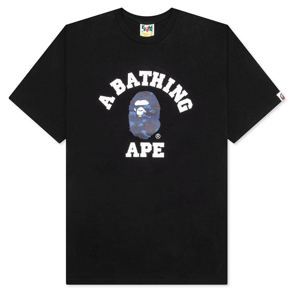Оригінальна Color Camo College Tee A bathing ape – боковий вид