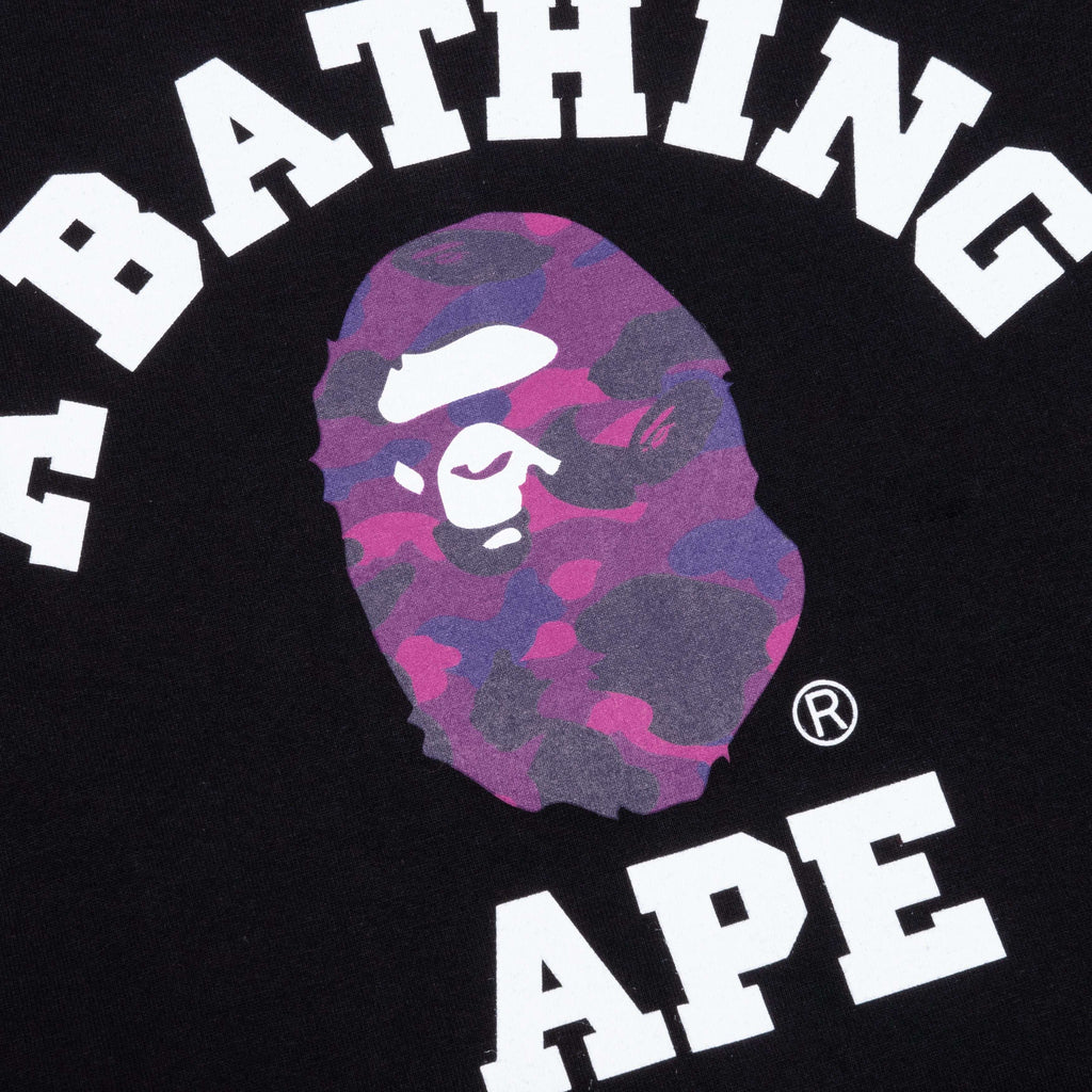 Оригінальна Color Camo College Tee A bathing ape – детальний вид