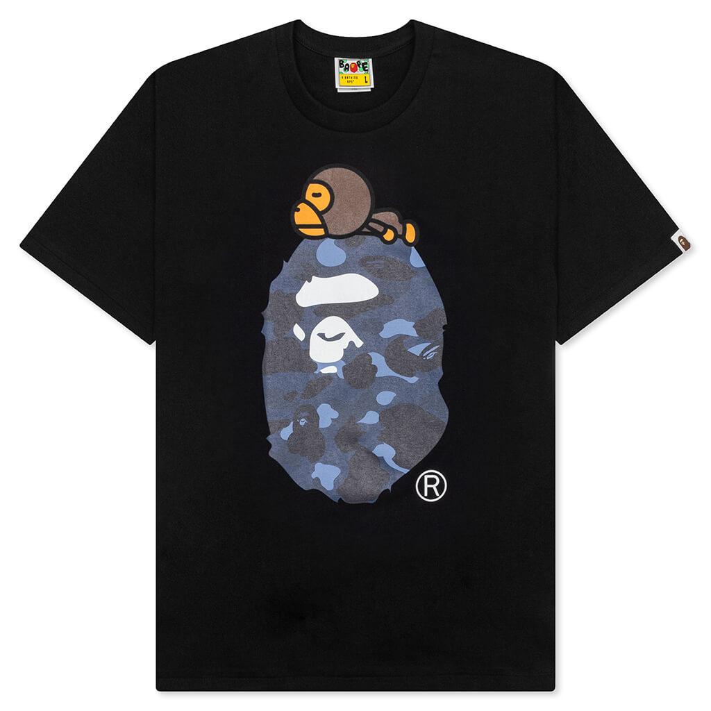 Color Camo Milo On Big Ape Tee A bathing ape оригінал – Купити в Україні – боковий вид