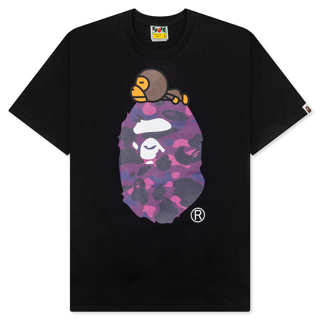 Color Camo Milo On Big Ape Tee A bathing ape оригінал – Купити в Україні – боковий вид