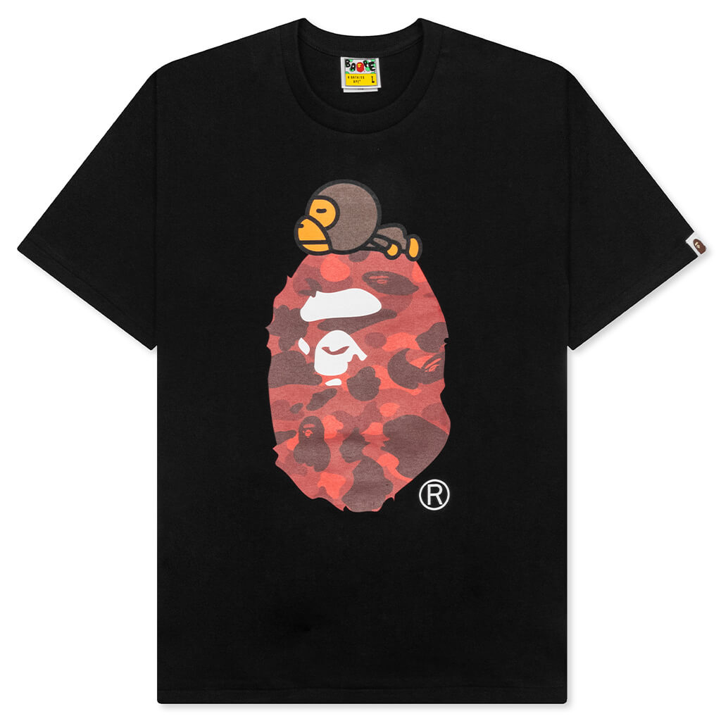 Color Camo Milo On Big Ape Tee A bathing ape оригінал – Купити в Україні – боковий вид
