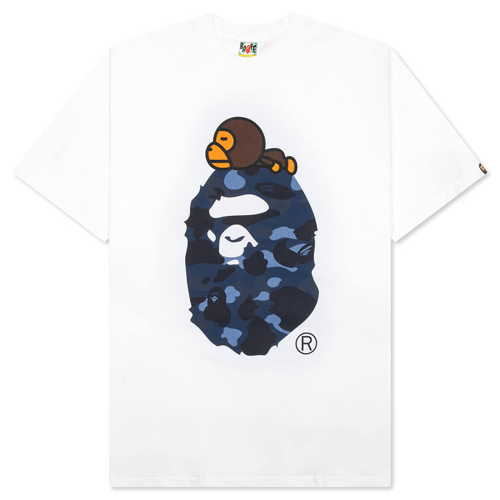 Color Camo Milo On Big Ape Tee A bathing ape оригінал – Купити в Україні – боковий вид