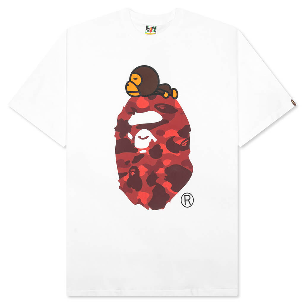 Color Camo Milo On Big Ape Tee A bathing ape оригінал – Купити в Україні – боковий вид