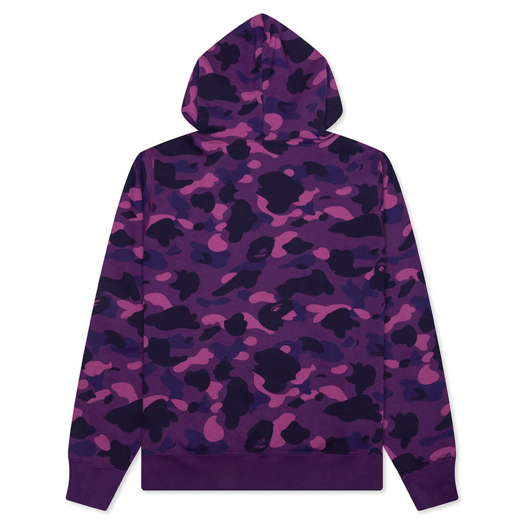 Color Camo Pullover Hoodie A bathing ape оригінал – Купити в Україні – вид ззаду
