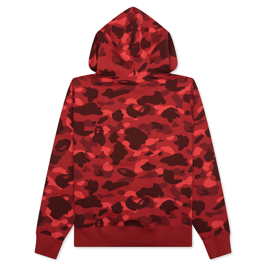 Color Camo Pullover Hoodie A bathing ape оригінал – Купити в Україні – вид ззаду