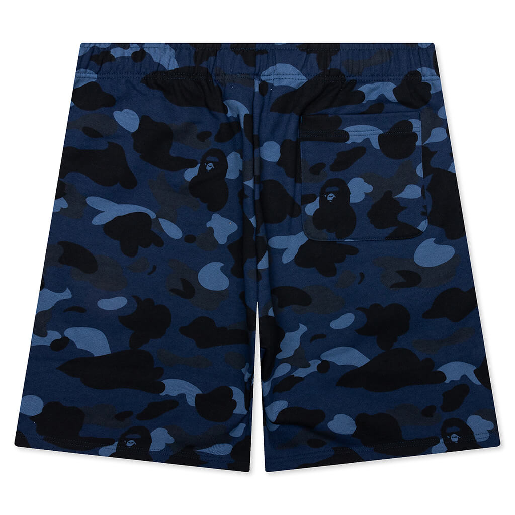 Color Camo Shark Sweat Shorts A bathing ape оригінал – Купити в Україні – вид ззаду