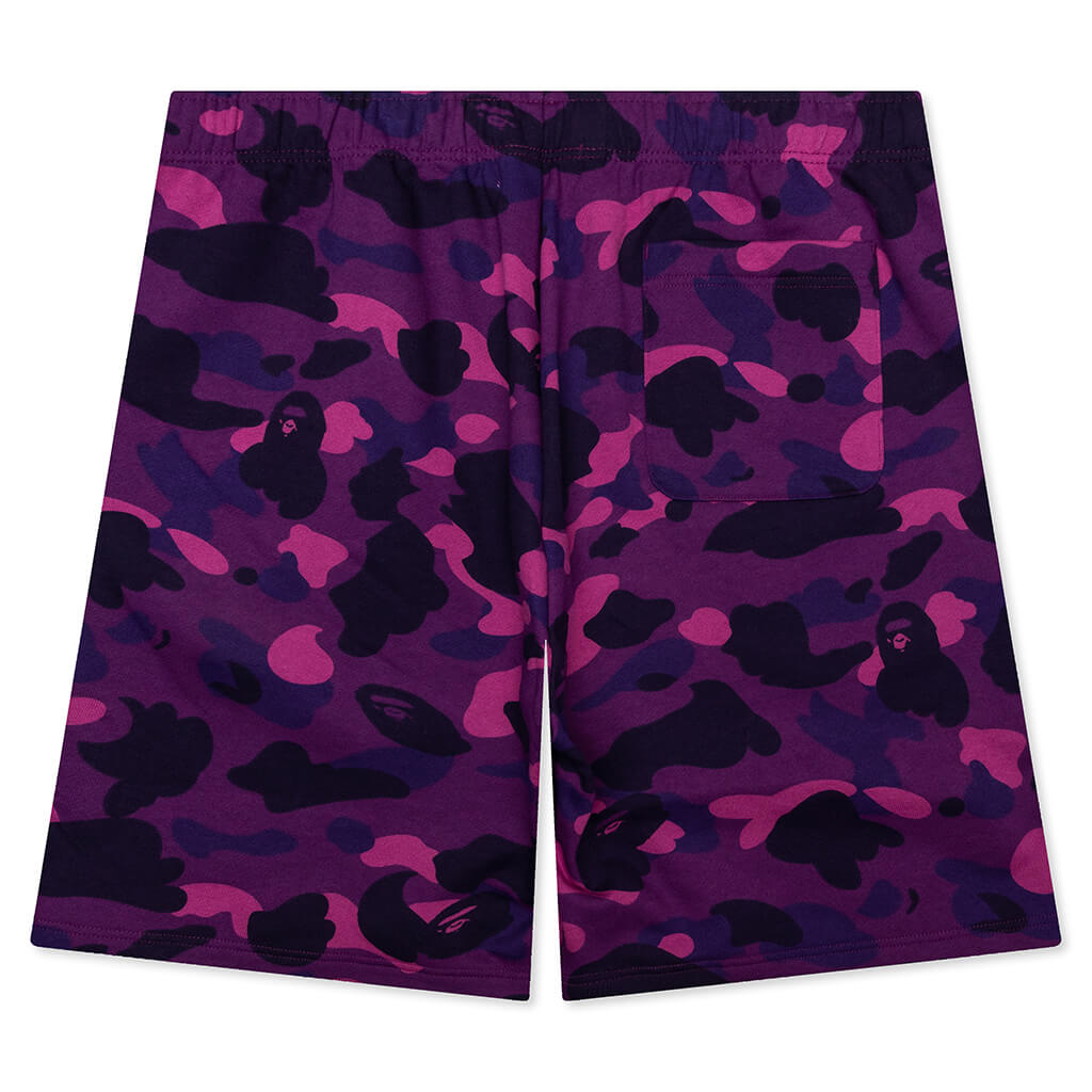Color Camo Shark Sweat Shorts A bathing ape оригінал – Купити в Україні – вид ззаду
