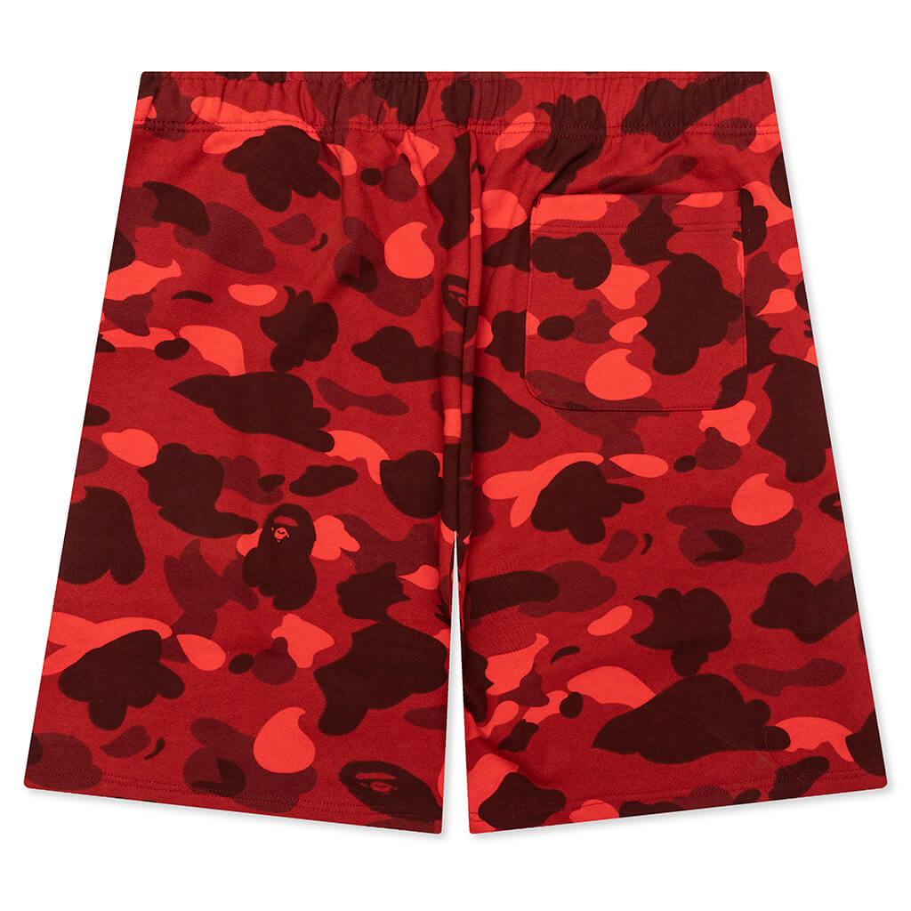 Color Camo Shark Sweat Shorts A bathing ape оригінал – Купити в Україні – вид ззаду