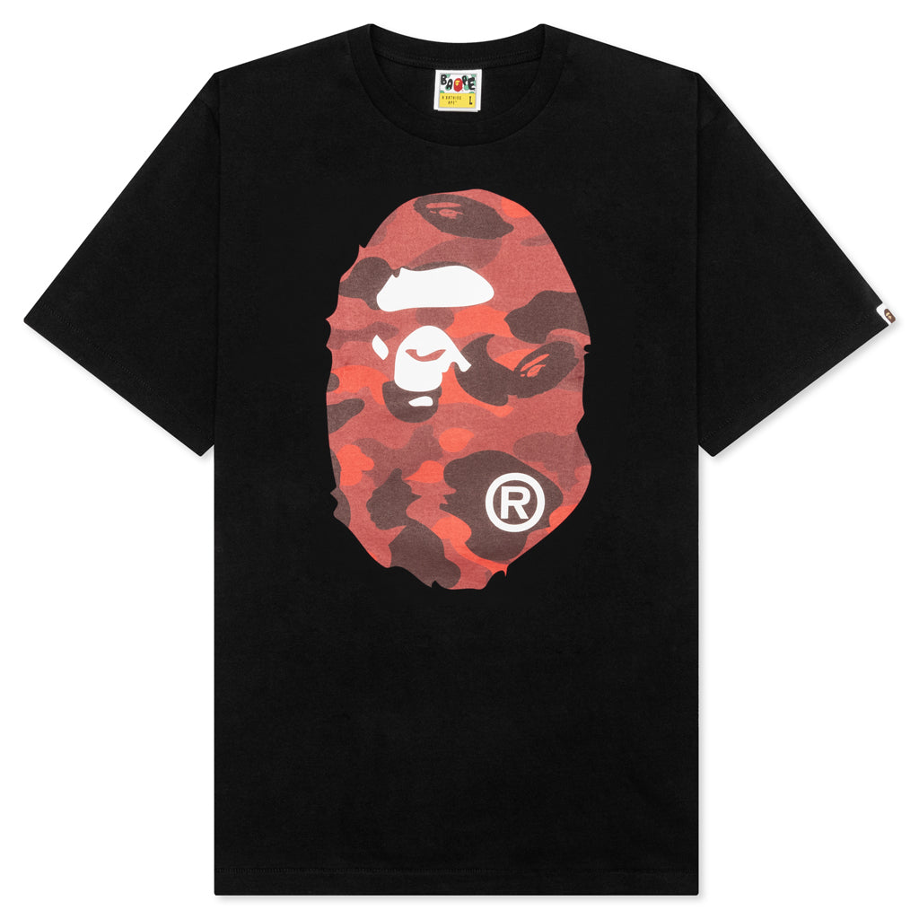 Color Camo Big Ape Head Tee A bathing ape – Гарантія оригінальності – боковий вид