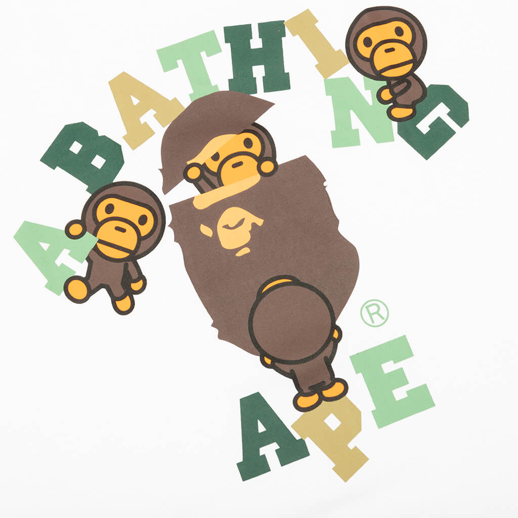 Оригінальна Colors College Milo Tee A bathing ape – детальний вид
