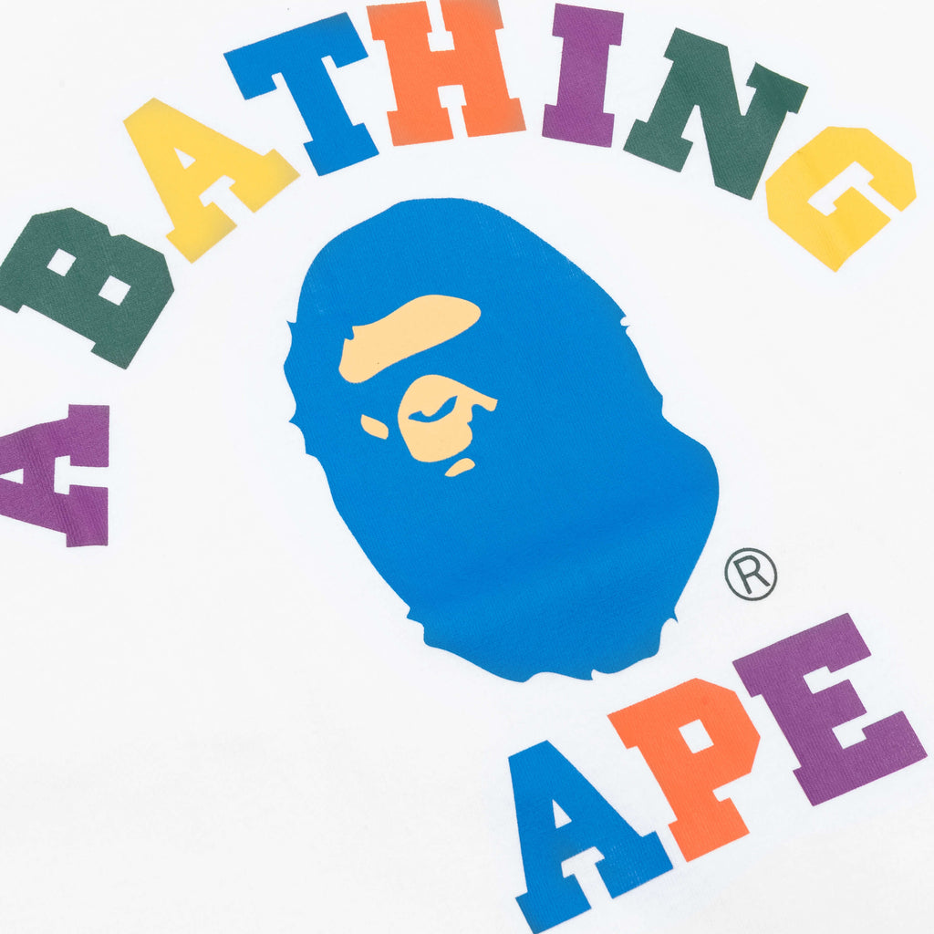 Оригінальна Colors College Tee A bathing ape – детальний вид