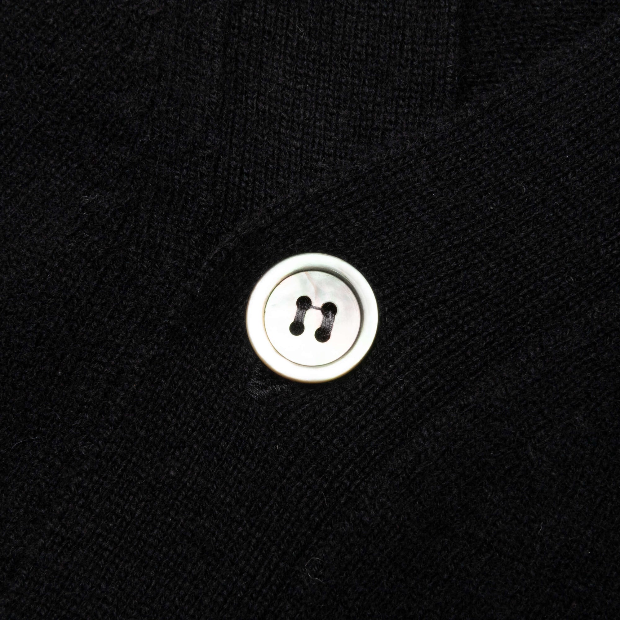 Comme des Garcons PLAY x the Artist Invader Button Cardigan - Black - COMME DES GARCONS