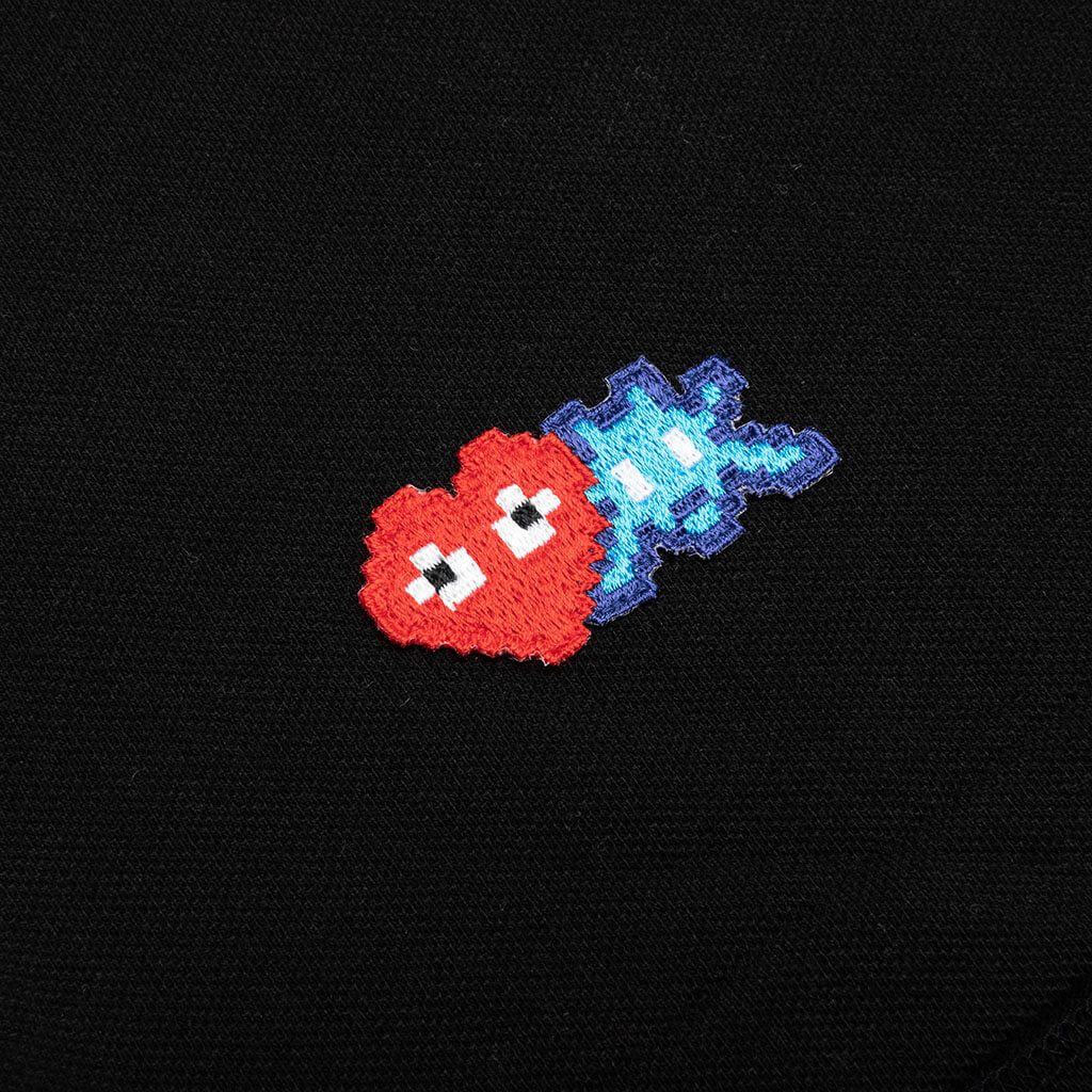 Comme des Garcons PLAY x the Artist Invader Polo - Black - COMME DES GARCONS