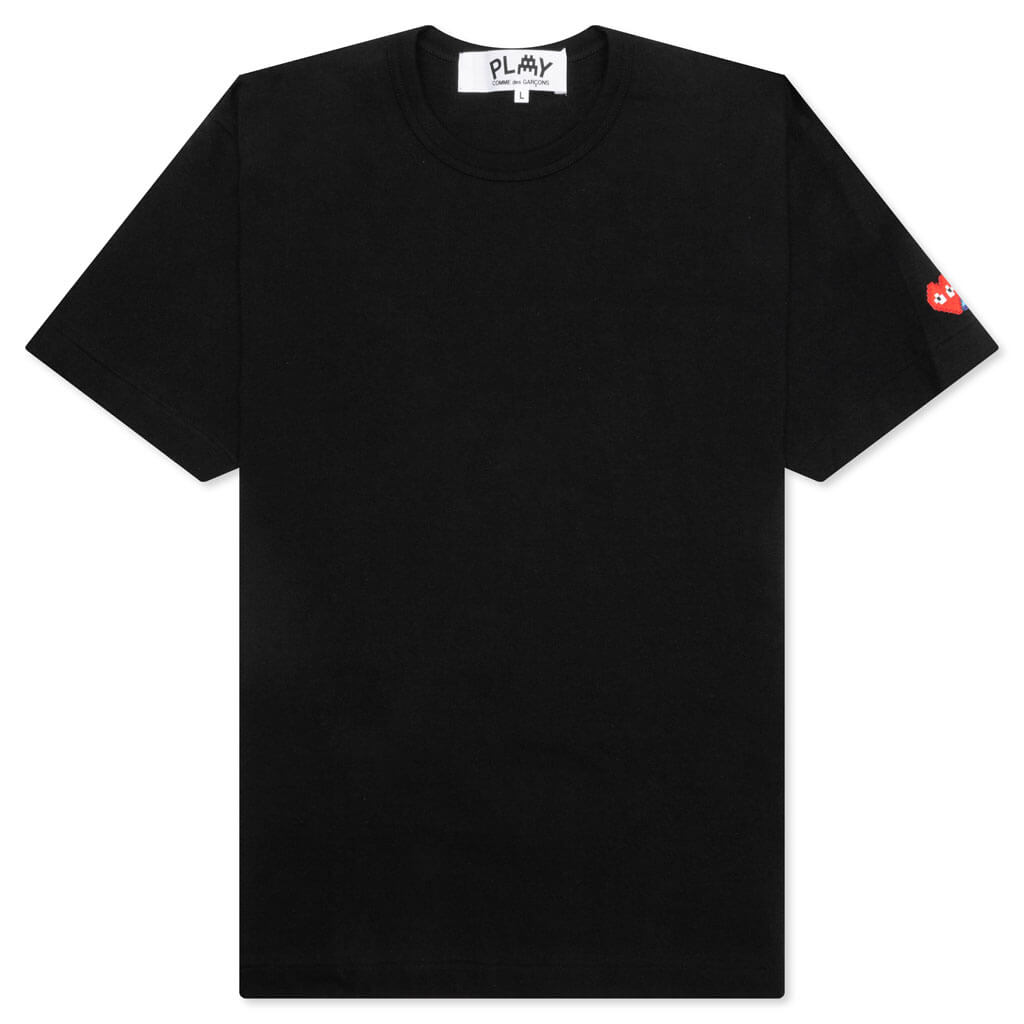 Comme des Garcons PLAY x the Artist Invader S/S Tee - Black - COMME DES GARCONS