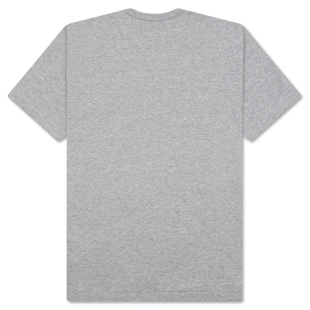 Comme des Garcons PLAY x the Artist Invader S/S Tee - Grey - COMME DES GARCONS