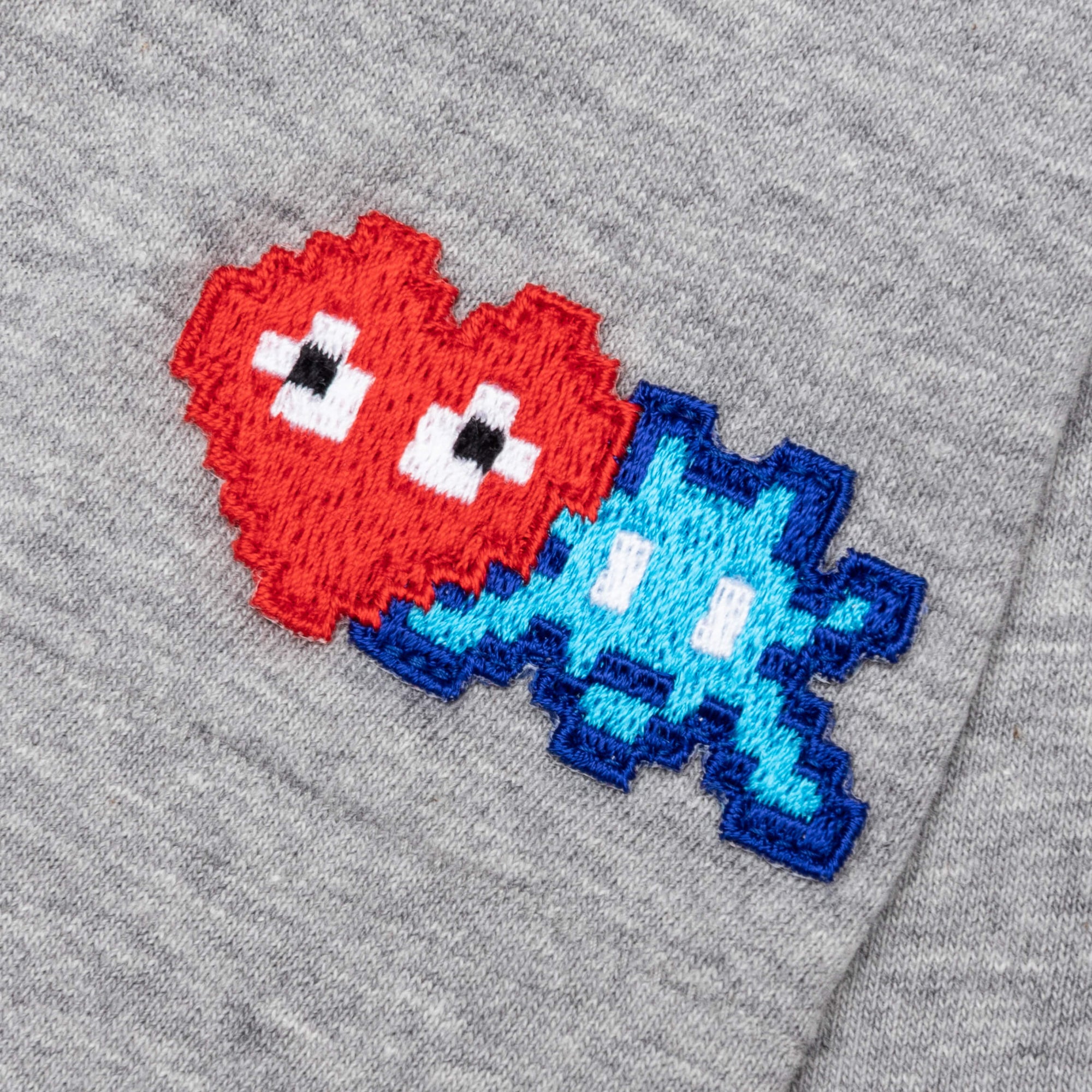 Comme des Garcons PLAY x the Artist Invader S/S Tee - Grey - COMME DES GARCONS