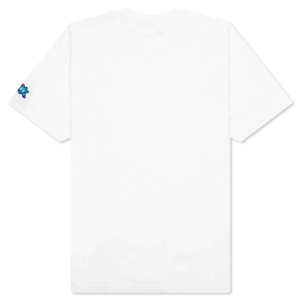 Comme des Garcons PLAY x the Artist Invader S/S Tee - White - COMME DES GARCONS