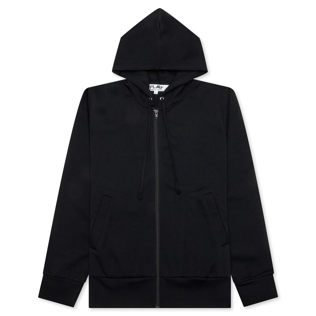 Comme des Garcons PLAY x the Artist Invader Women's Full-Zip Hoodie - Black - COMME DES GARCONS