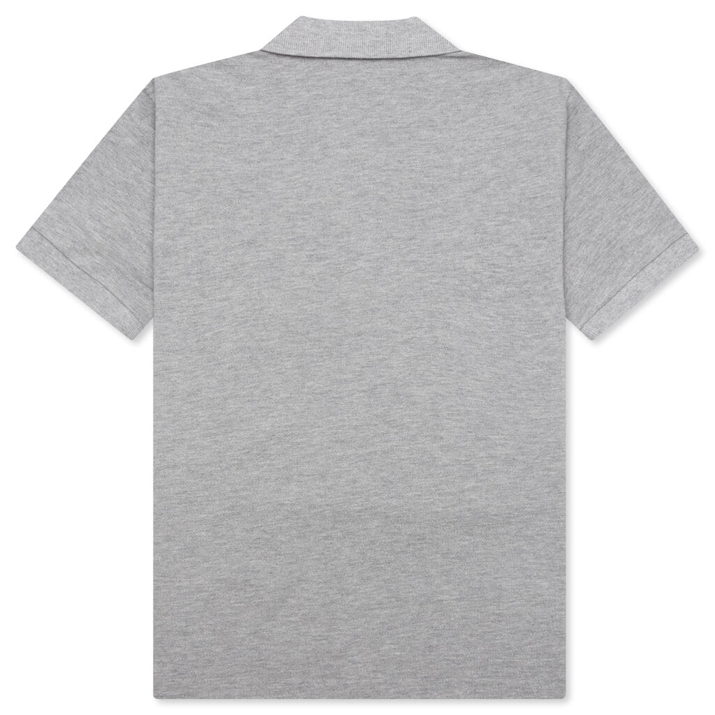 Comme des Garcons PLAY x the Artist Invader Women's Polo - Grey - COMME DES GARCONS