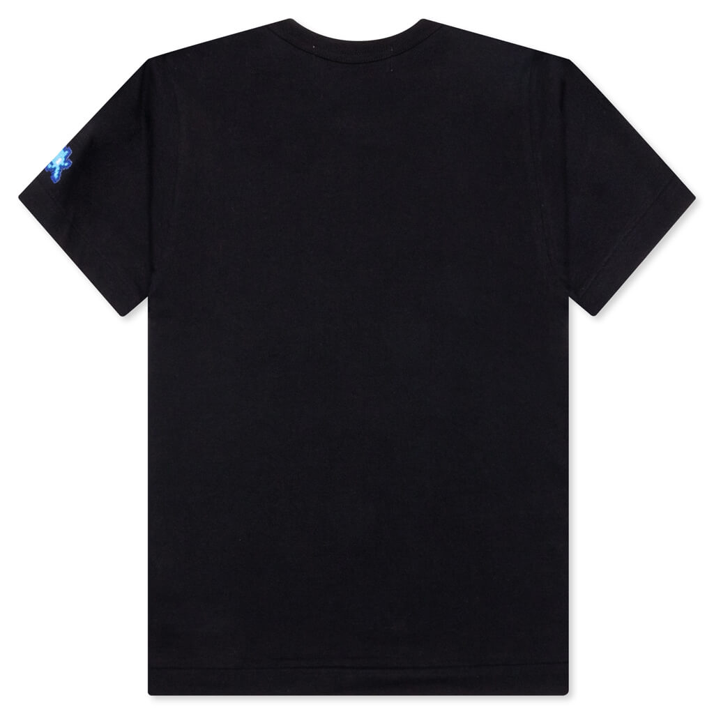 Comme des Garcons PLAY x the Artist Invader Women's S/S Tee - Black - COMME DES GARCONS