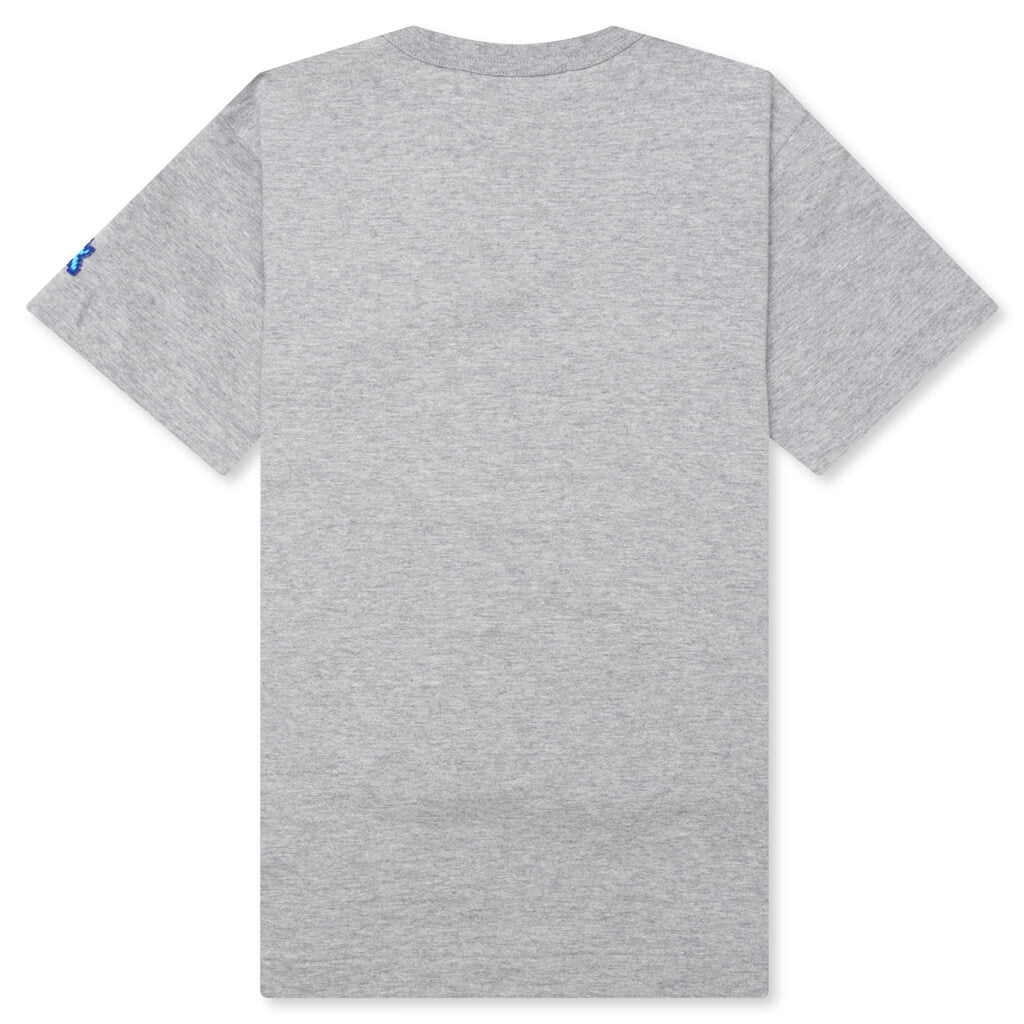 Comme des Garcons PLAY x the Artist Invader Women's S/S Tee - Grey - COMME DES GARCONS