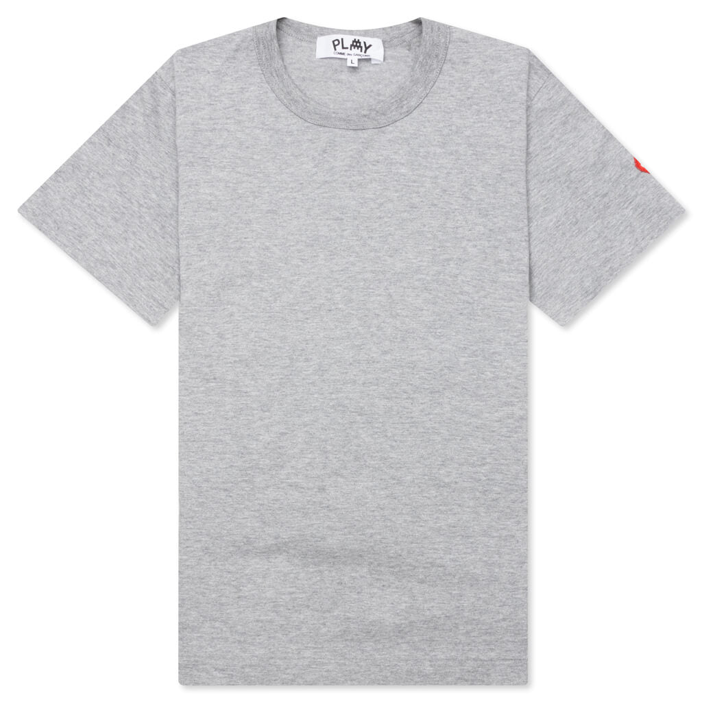 Comme des Garcons PLAY x the Artist Invader Women's S/S Tee - Grey - COMME DES GARCONS